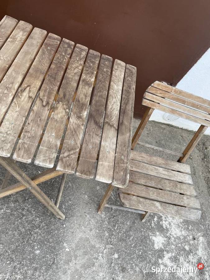 drewniane meble ogrodowe Stoły i stoliki ogrodowe