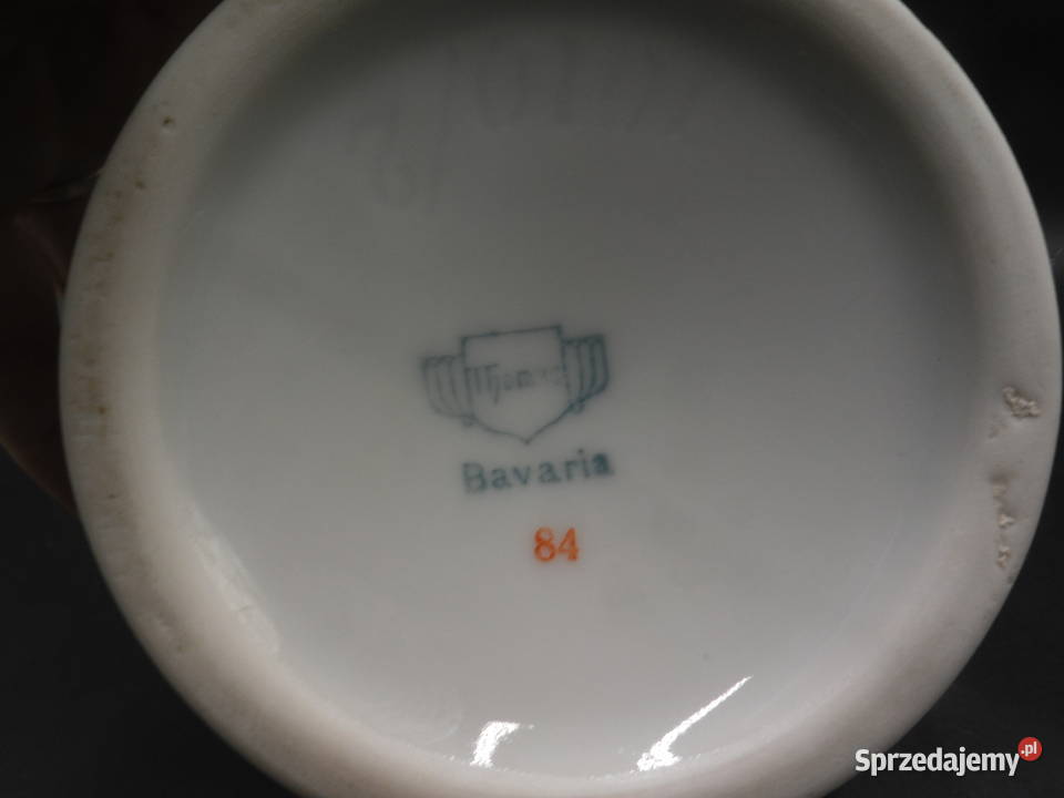 Porcelanowy wazon w róże Thomas