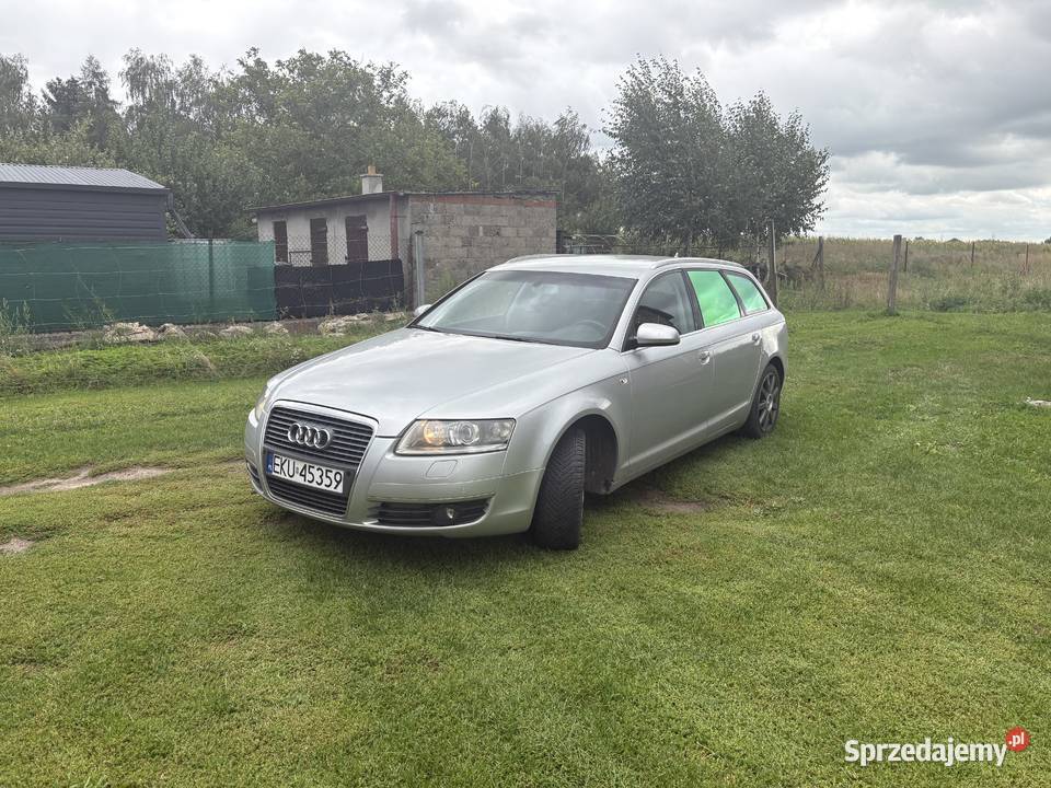 Audi A6 C6 Avant 27 TDI Multitronic 2006 Lampy Zarejestrowany w Polsce Gołębiew Stary
