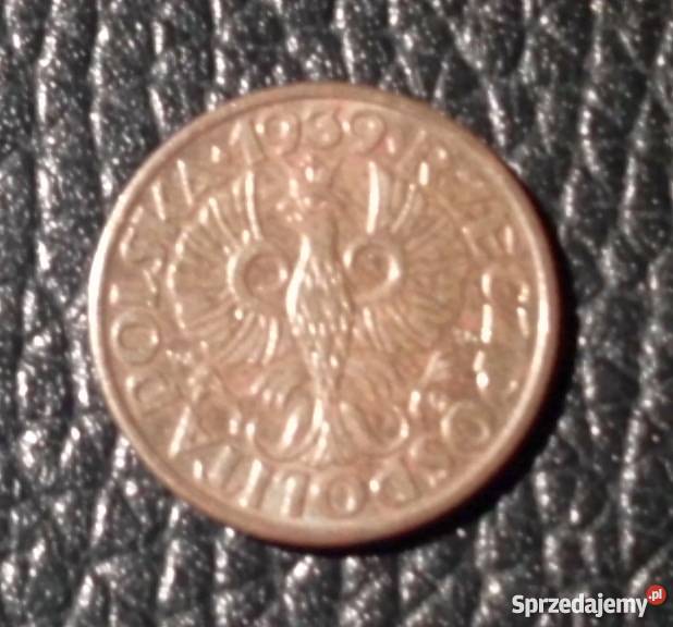 1 grosz 1939 II III piękny Kraków