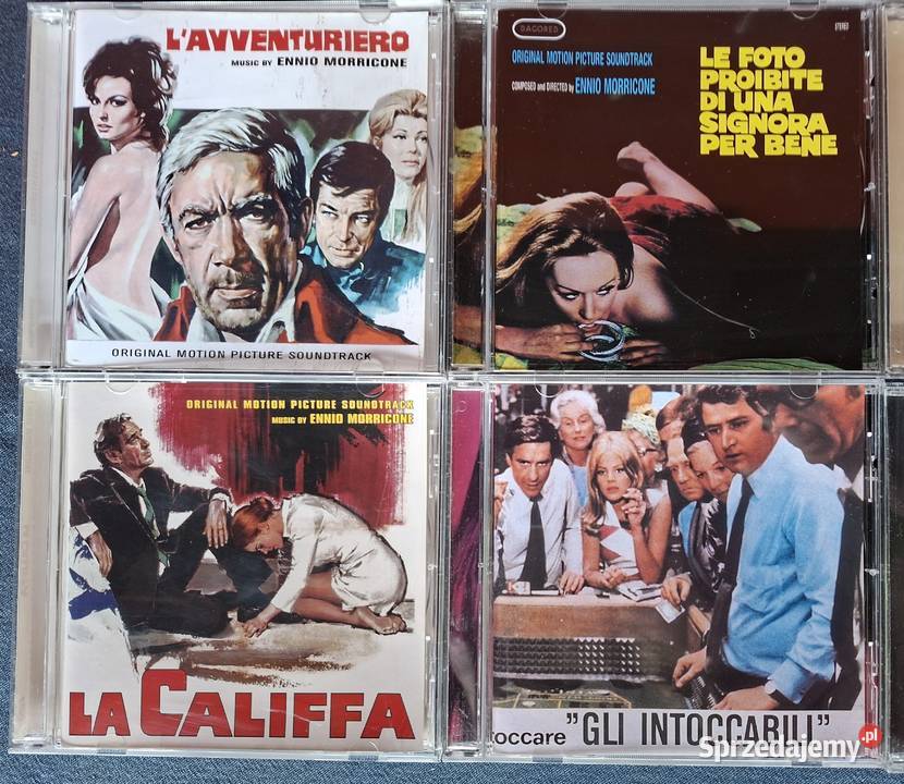 Ennio Morricone album kolekcja 24 CD Płyty i kasety małopolskie Kraków