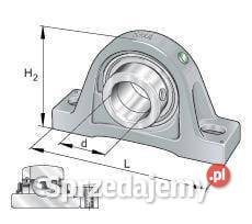 Łożysko z obudową stojącą kompletne RASE30 Do maszyn uprawowych sprzedam
