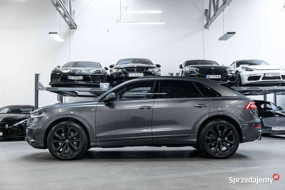 Audi Q8 30 TFSI 340 Webasto Masaże Wentylacja relingi dachowe