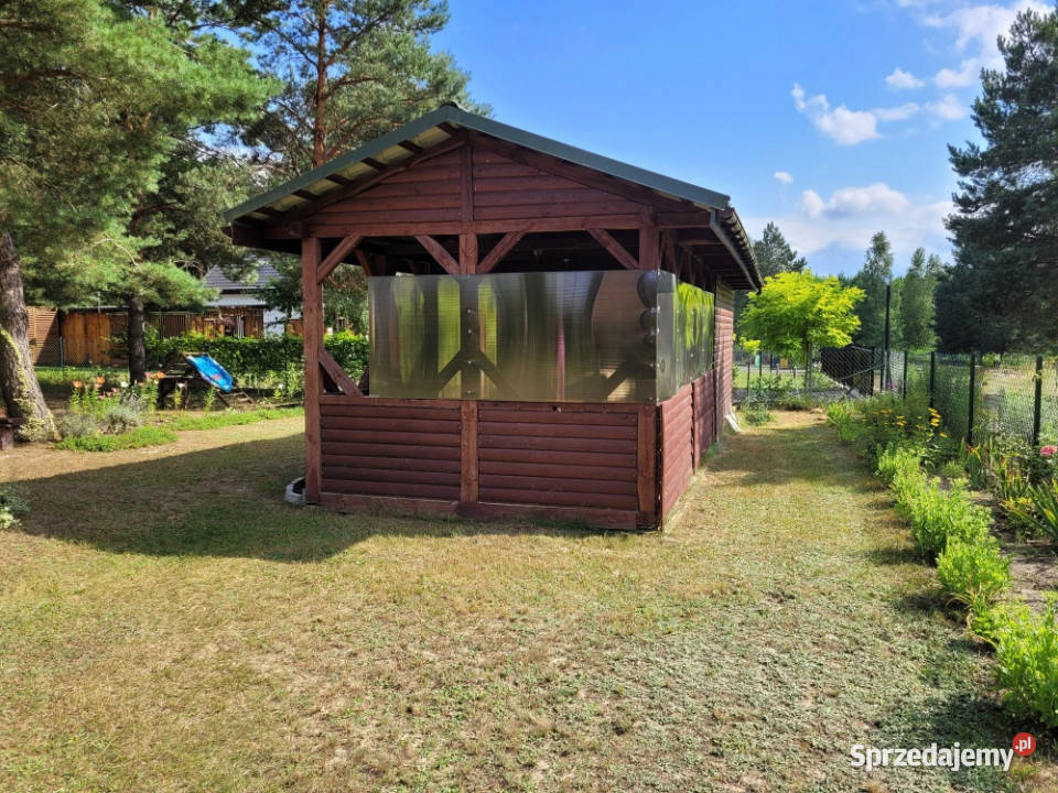 Działka budowlana rekreacyjna 95a domek media j lubelskie Okuninka