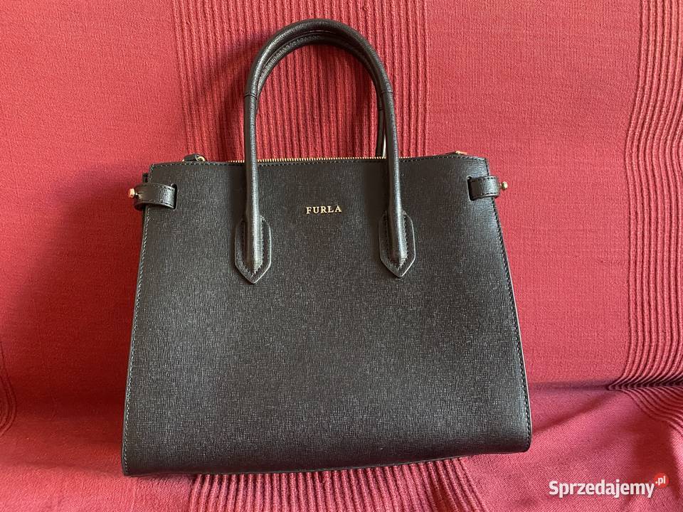 FURLA damska torebka ze skóry naturalnej mazowieckie Warszawa
