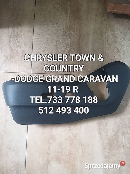 NOWA OSŁONA SIEDZENIA LEWA CHRYSLER TCDODGE GC sprzedam