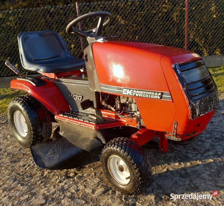Traktorek kosiarka EKPowertrack uszkodzony Krosno