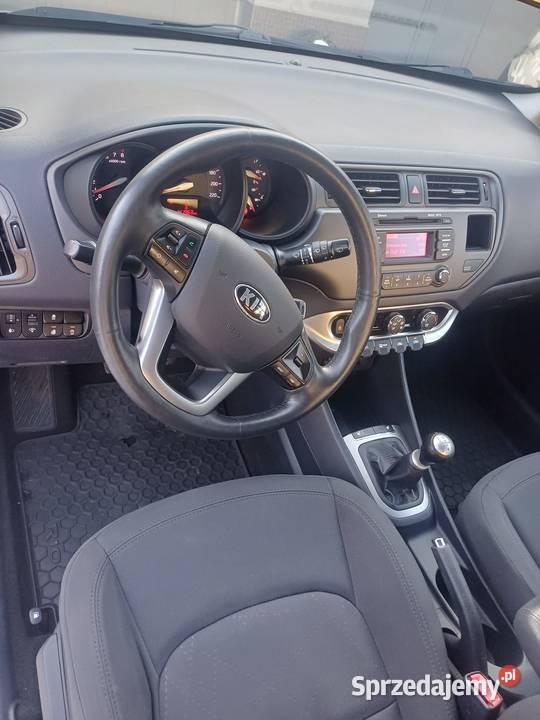 Kia Rio 2015 12 FV VAT 23 Grzane fotele Rio