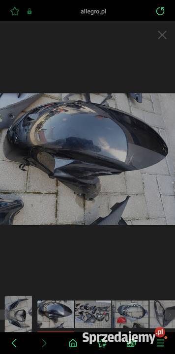 GSX R 1000 lampa błotnik owiewka bok zadupek