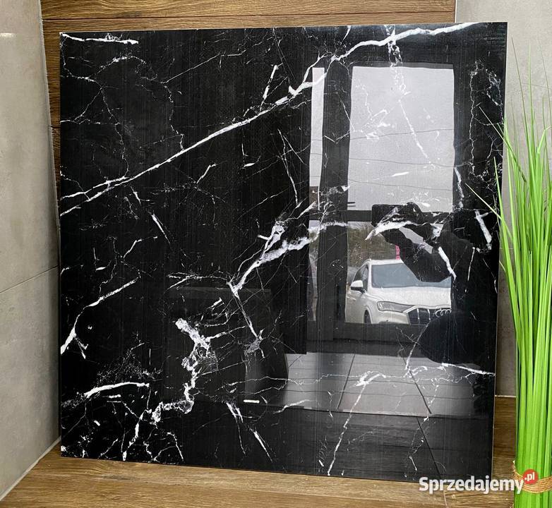 Czarny twardy gres polerowany MARMUR 80x80 Łask sprzedam