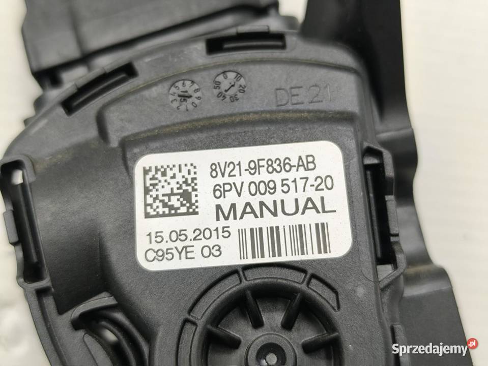 PEDAŁ GAZU POTENCJIOMETR FORD FIESTA MK7 LIFT 10 wielkopolskie