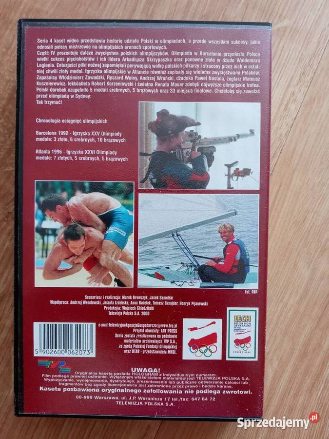VHS Złote Olimpiady Sukcesy i Wspomnienia Gniezno