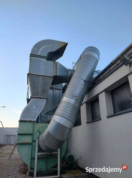 instalacja odciągowa z powrotem powietrza 90 kw małopolskie Maków Podhalański sprzedam