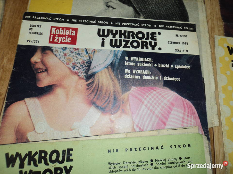 Wykroje i wzory Kobieta i życie 5 Nowy Sącz