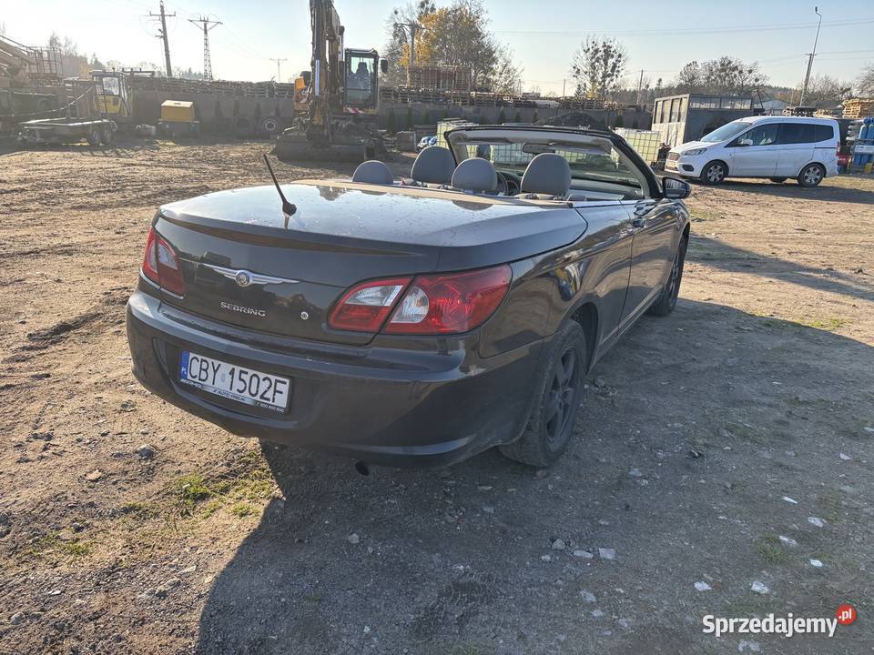 Chrysler sebring cabrio 2007 r przebieg 150 20 140KM