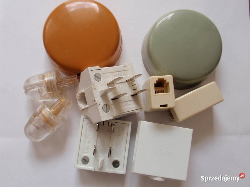 Puszki gniazdka wtyczki telefoniczne i inne łódzkie sprzedam