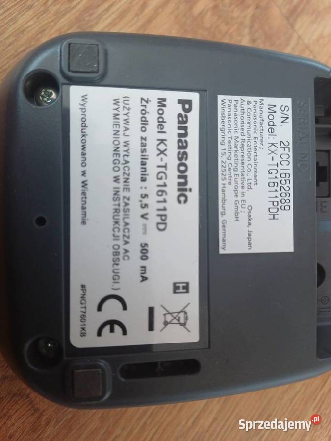 Telefon stacjonarny bezprzewodowy Panasonic sprzedam