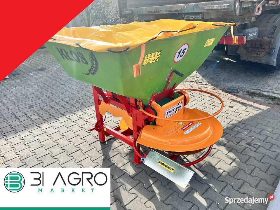 Rozsiewacz na taśmę 300 400 600 800 lejek KŁOS Przysucha