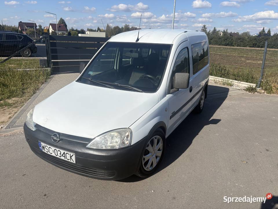 Opel Combo 16 8v osobowy benzyna mazowieckie Sochaczew
