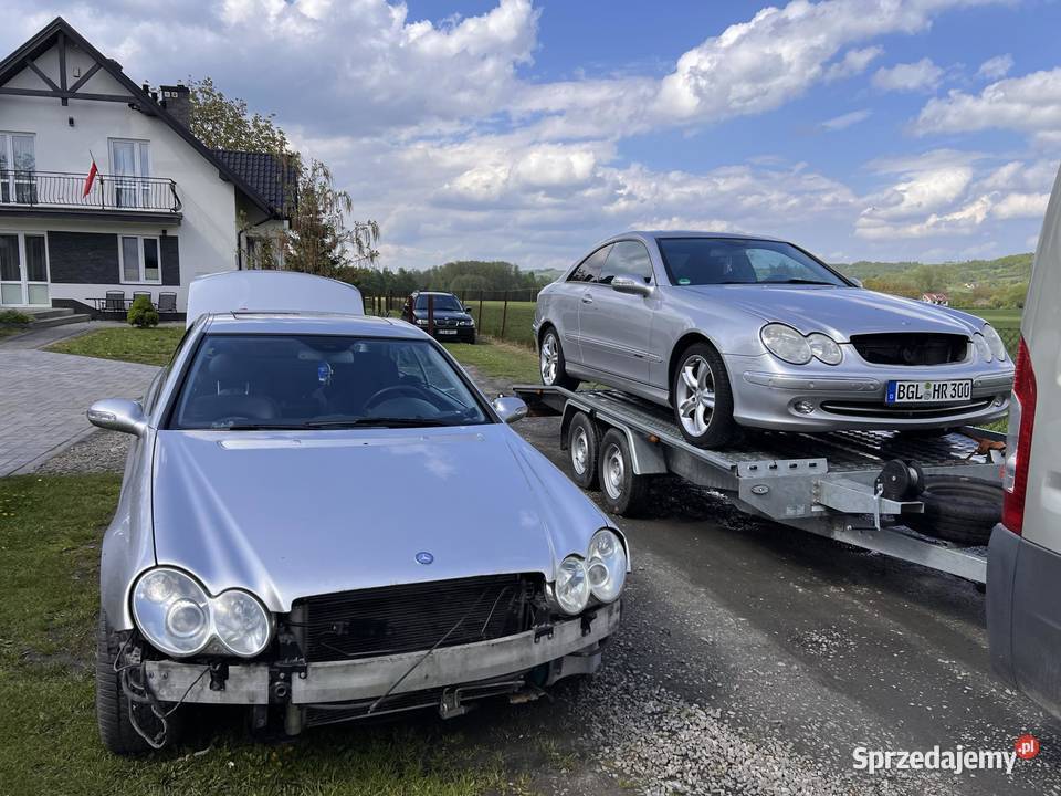 Mercedes CLK w209 26 Benzyna części coup 744 Zakliczyn