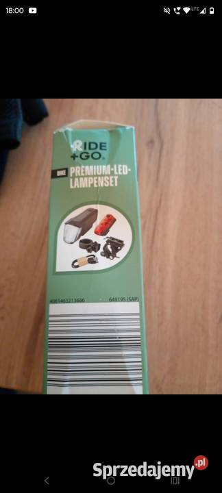Lampki rowerowe na baterie Rudno