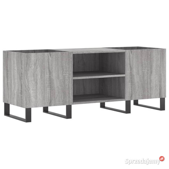 Szafka na płyty szary dąb sonoma 121x38x48 Warszawa