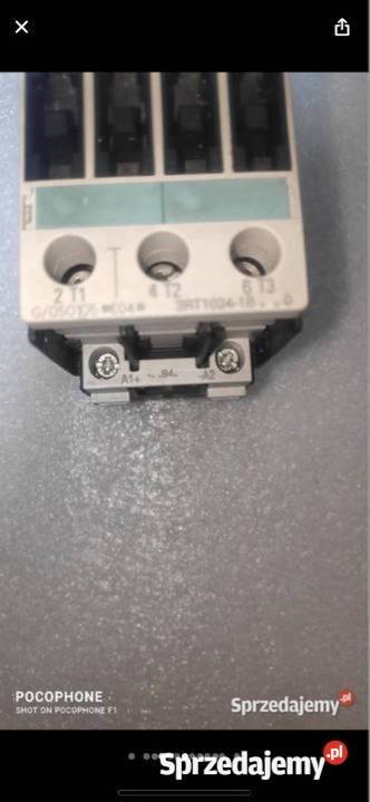 Stycznik Simens 3RT10241B 0 cewka DC 24V Gliwice