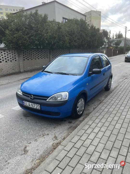 OPEL CORSA C 2002 10 PB 86000 PRZEBIEGU 1 Zgierz