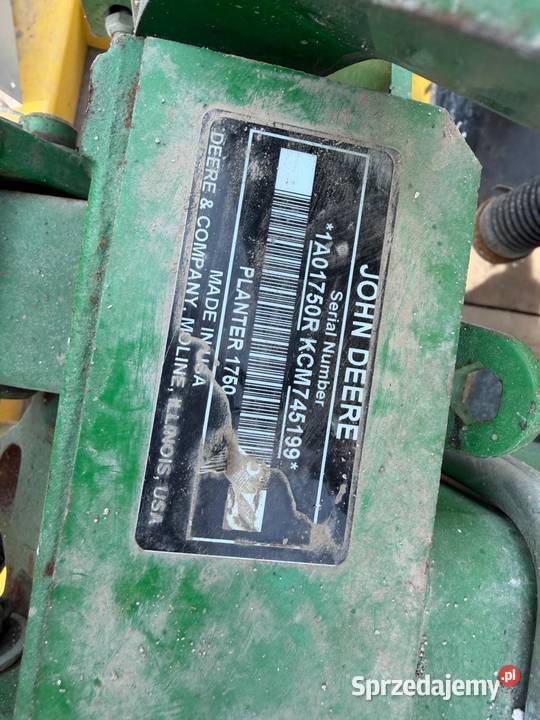 Siewnik zbożowy John Deere 740A Nowa Ruda