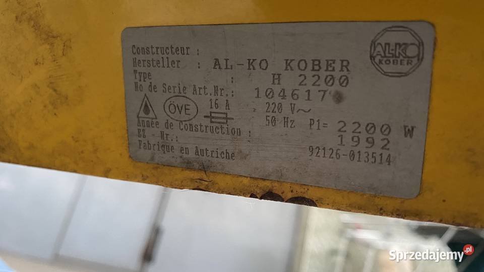 ROZDRABNIACZ UNIWERSALNY ALKO H2200 Lublin