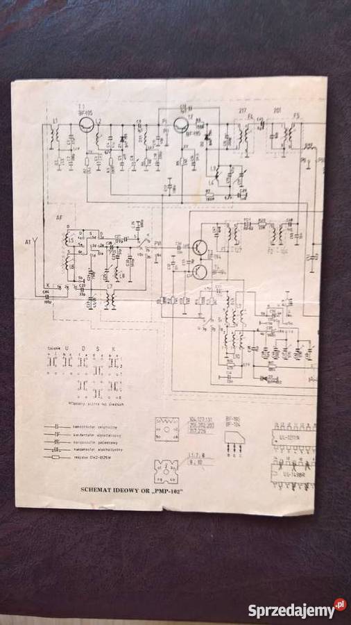 Schemat Ideowy Odbiornika Radiowego PMP102 Wrocław