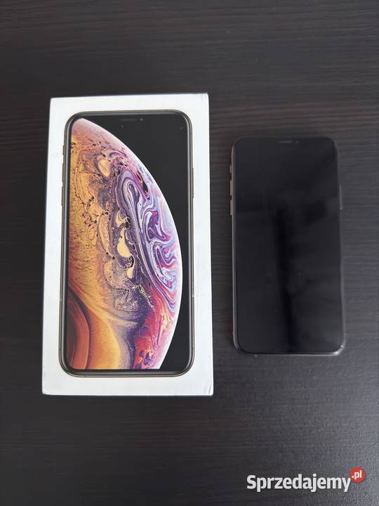 Apple iPhone XS 64 GB Gold 100 bateria kompletny Prudnik