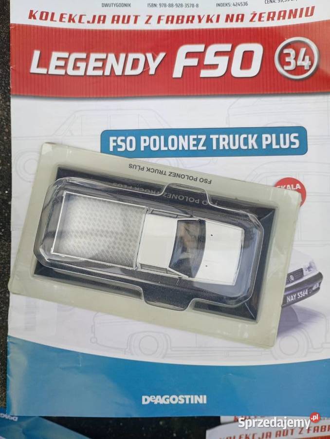 POLONEZ TRUCK PLUS Legendy FSO deagostini 143 Modelarstwo mazowieckie sprzedam
