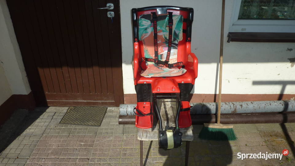 Fotelik rowerowy KETLERStan kompletny łódzkie Łódź