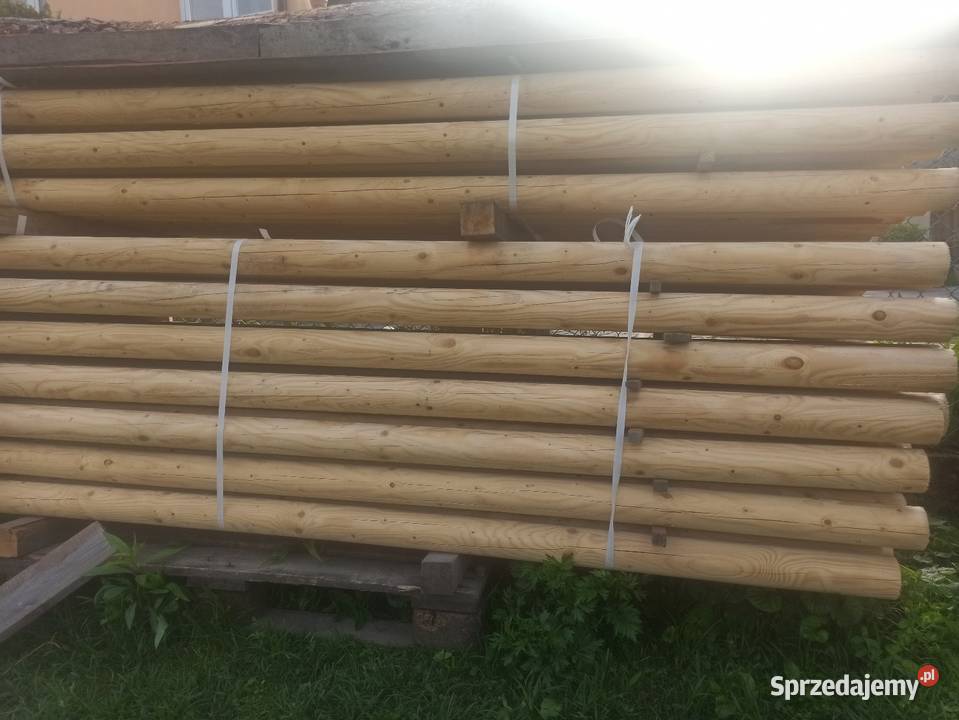 Palisada toczona słupki toczone ogrodzeniowe