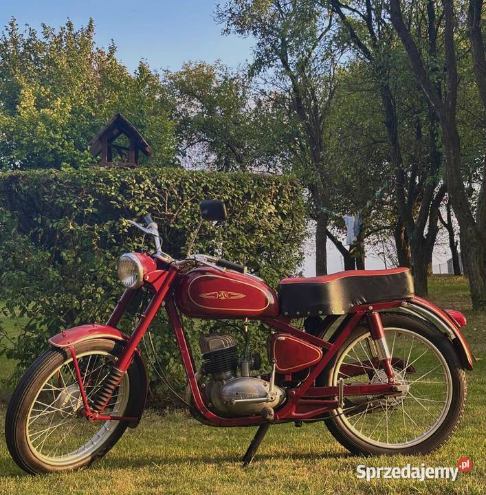 WSK 125 M06 1956 Ikona polskiej motoryzacji Nie lubelskie Lublin