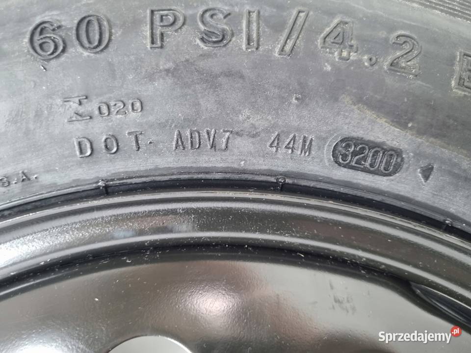 KOŁO DOJAZDOWE ZAPASOWE Jaguar SType 14580 R16 lubelskie Chełm