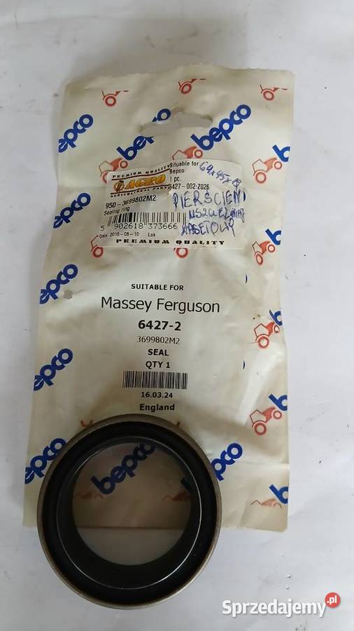 Uszczelniacz przystawki Massey Fergusson łódzkie Radomsko