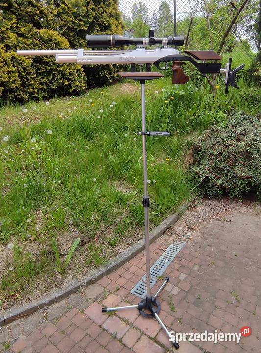 stojak na karabinek wiatrówkę sporty strzeleckie Pszów