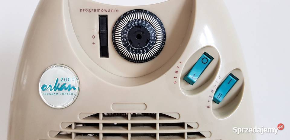 Termowentylator z programatorem i termostatem