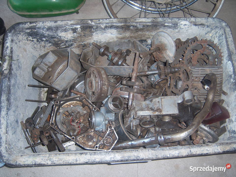 Motorower Komar sztywniak Romet 50 łódzkie Wielgomłyny