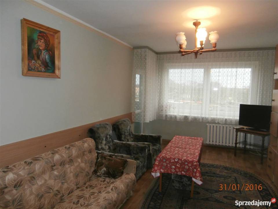 Sprzedam 3pokojowe mieszkanie w Chociwlu 58 mkw Liczba pokoi 3 Chociwel sprzedam