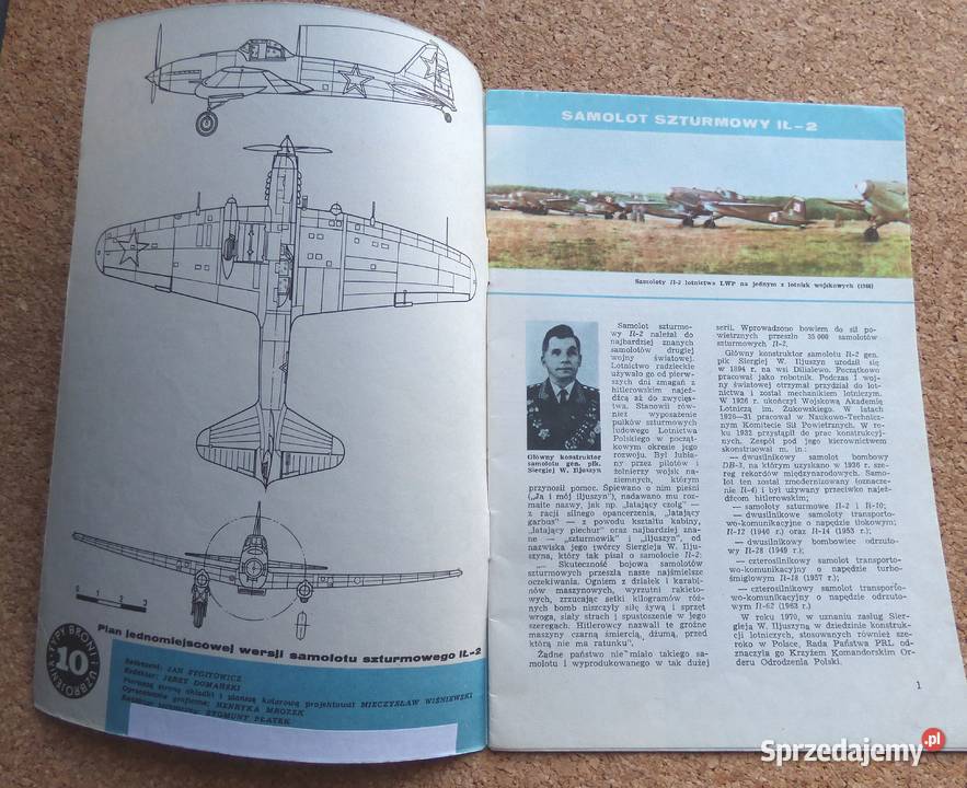 W Królikiewicz Samolot szturmowy Ił2 Warszawa