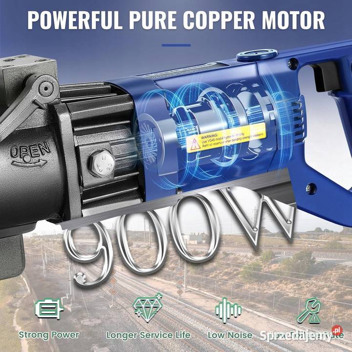 Giętarka Do Prętów 900W Hydrauliczna elektryczna mazowieckie Myszyniec