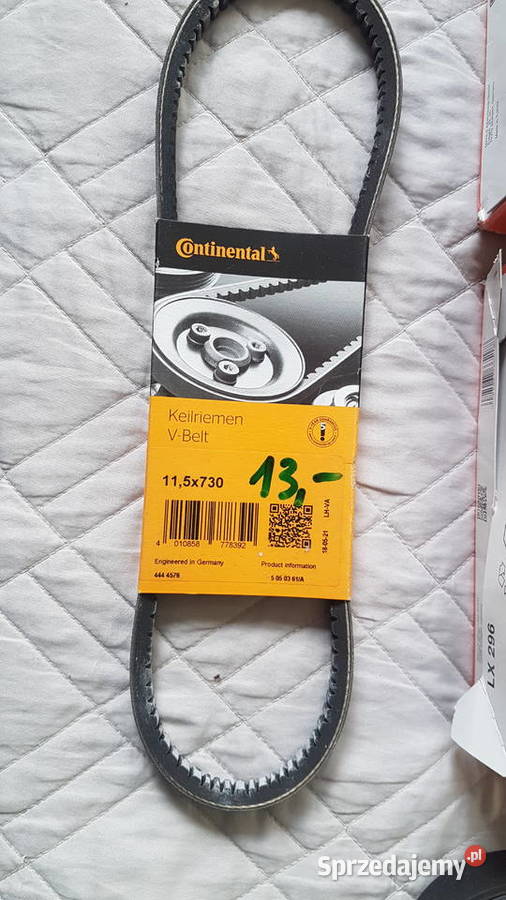 Nowe owiewki HEKO filtry KNECHT i paski GATES osobowe Pozostałe sprzedam