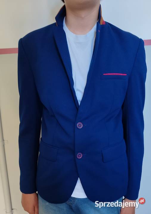 Męska marynarka granatowa Ombre r S Gdańsk sprzedam