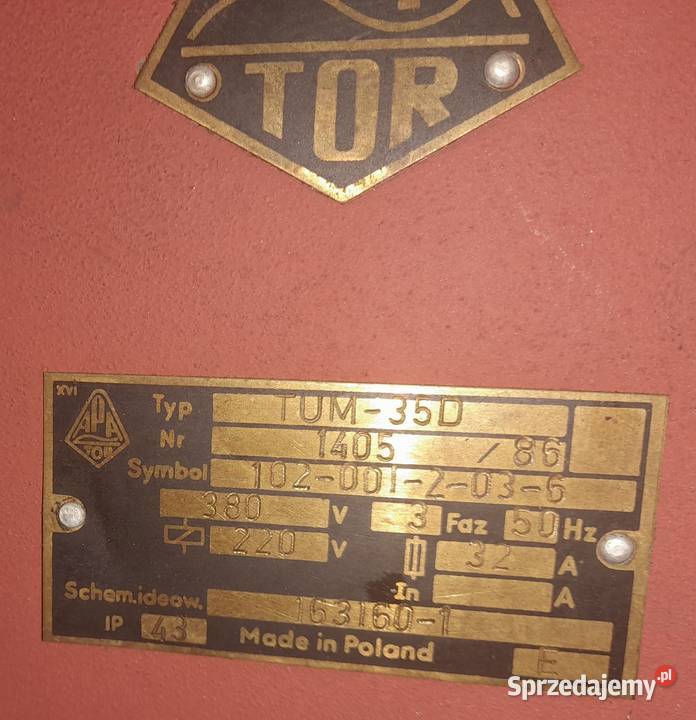 Tokarka uniwersalna TUM35d 1400000 Netto kujawsko-pomorskie Krobia