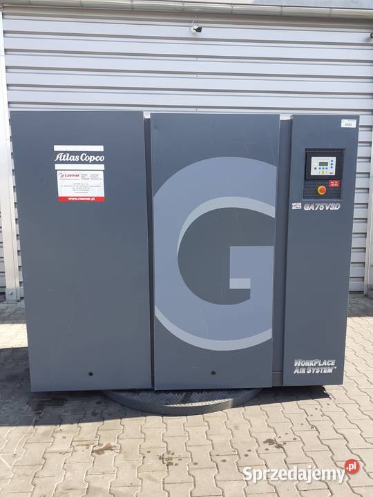 Sprężarka ATLAS COPCO GA75VSD 75KW S013706 Kompresory Wilków