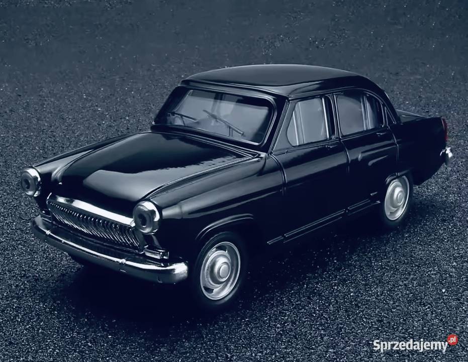 Czarna Volga GAZ21 klasyczny model samochodu do Grupa