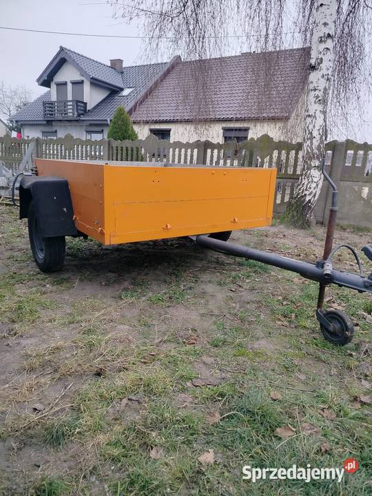 Sprzedam przyczepki samochodowe z dokumentami Wieczyn